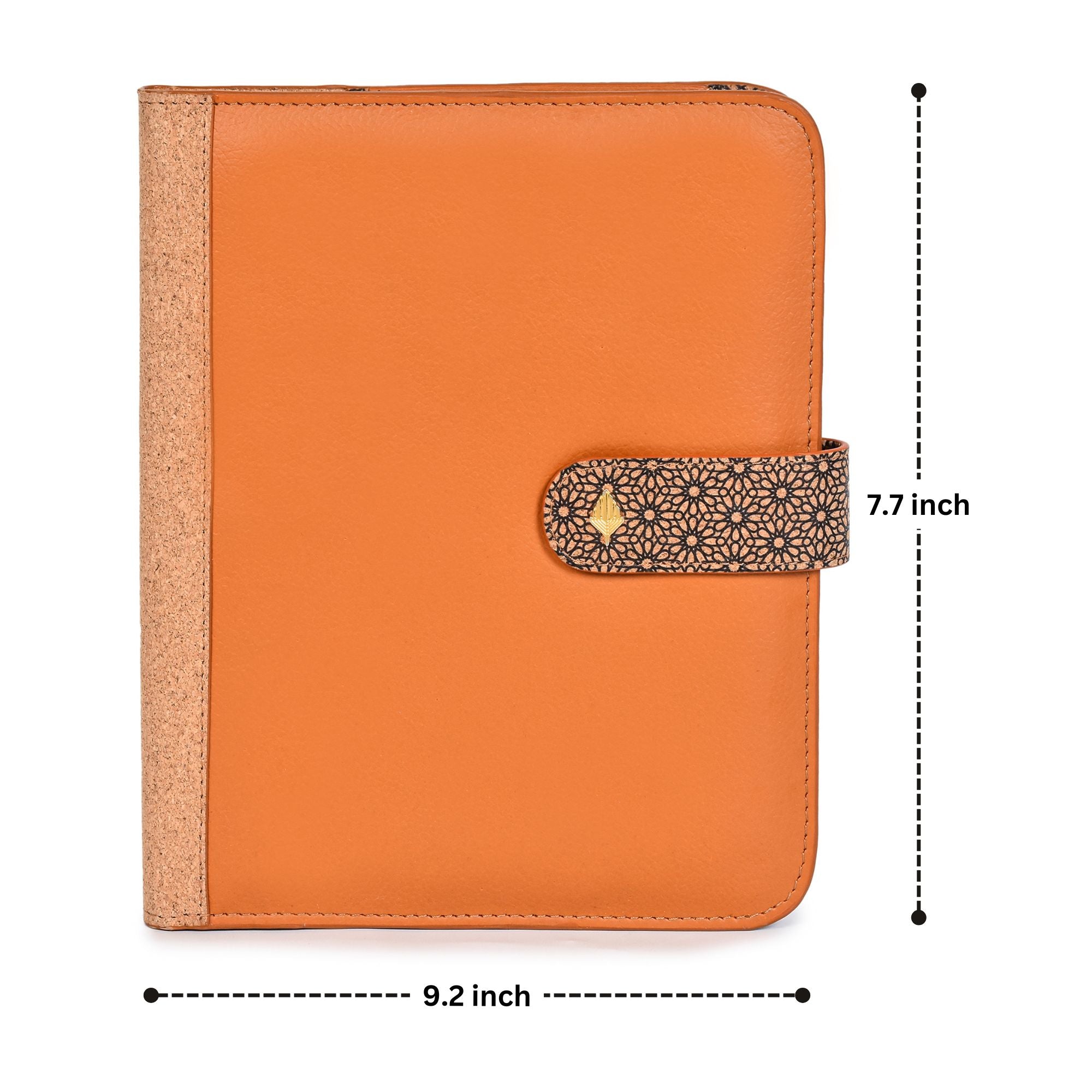 Plant Leather Diary & Pen Set – Tan