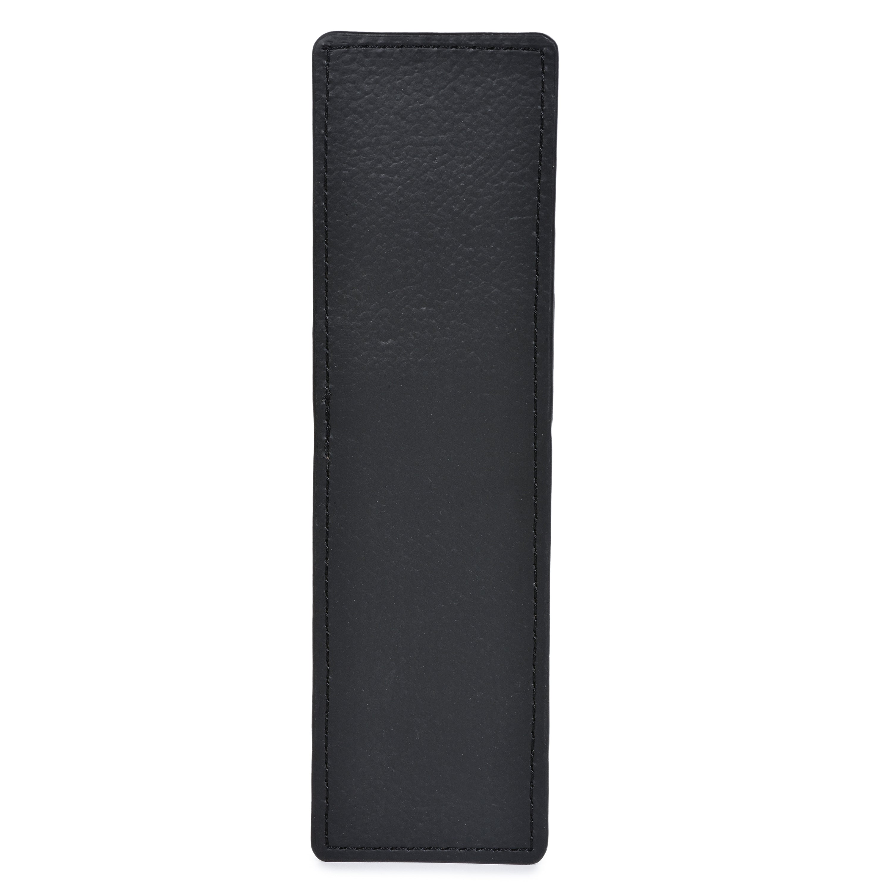 Handcrafted, Vegan Leather Pen Holder - Black