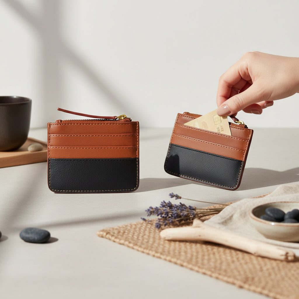 Iris - Gingerbread & Black