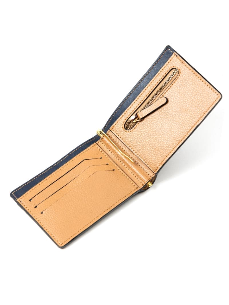 Zeus - Navy Blue & Caramel