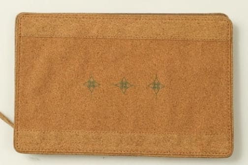 Cork tech organiser pouch from Basil office desk accessories set by Green Hermitage