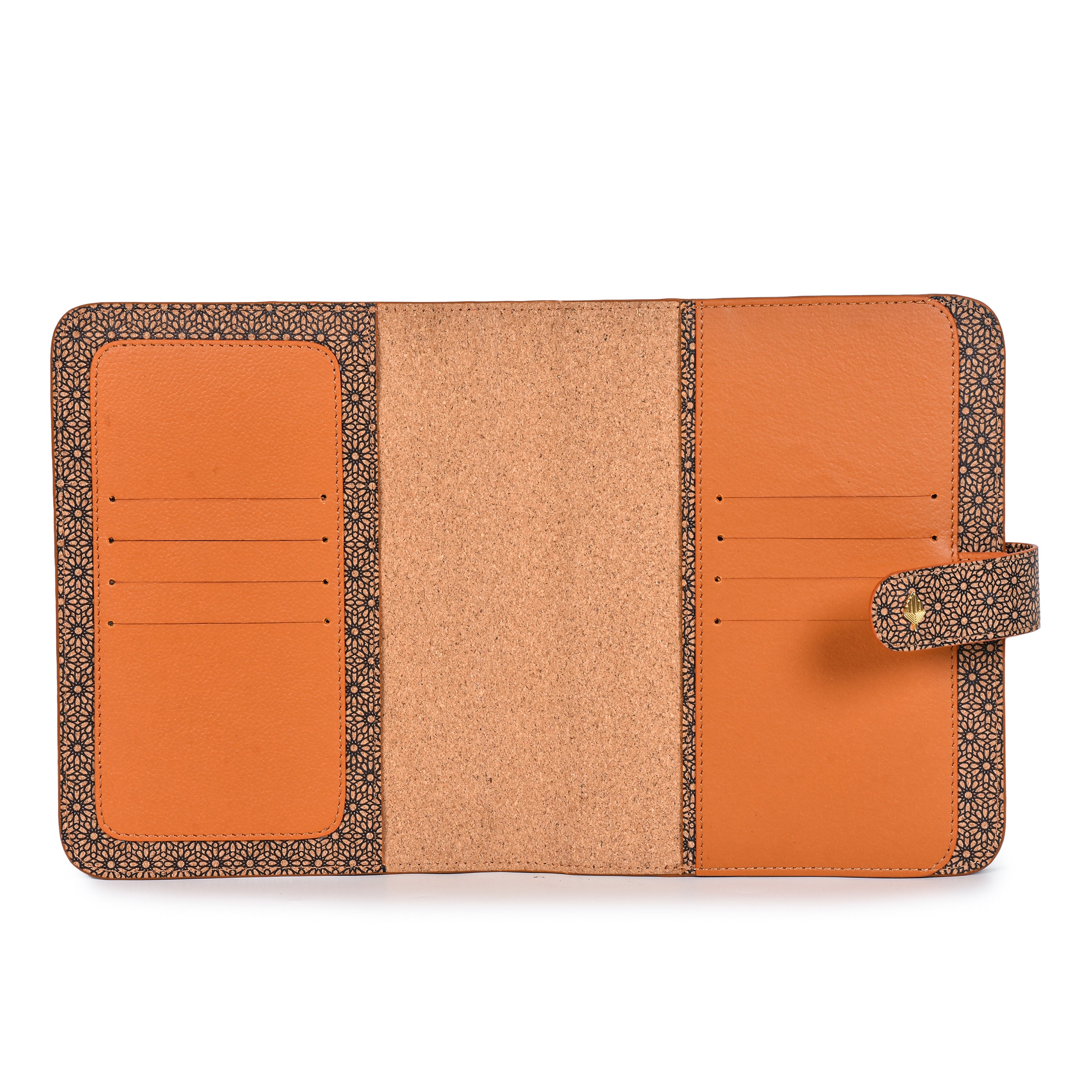 Plant Leather Diary & Pen Set – Tan
