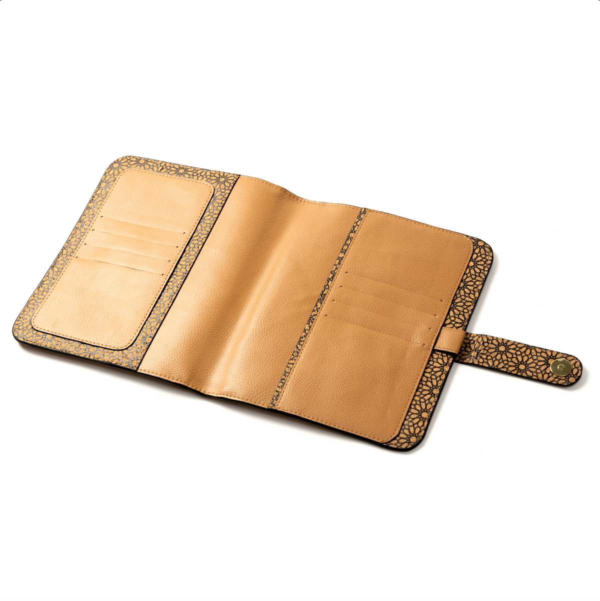 Vegan Leather Diary &amp; Pen Set - Almond