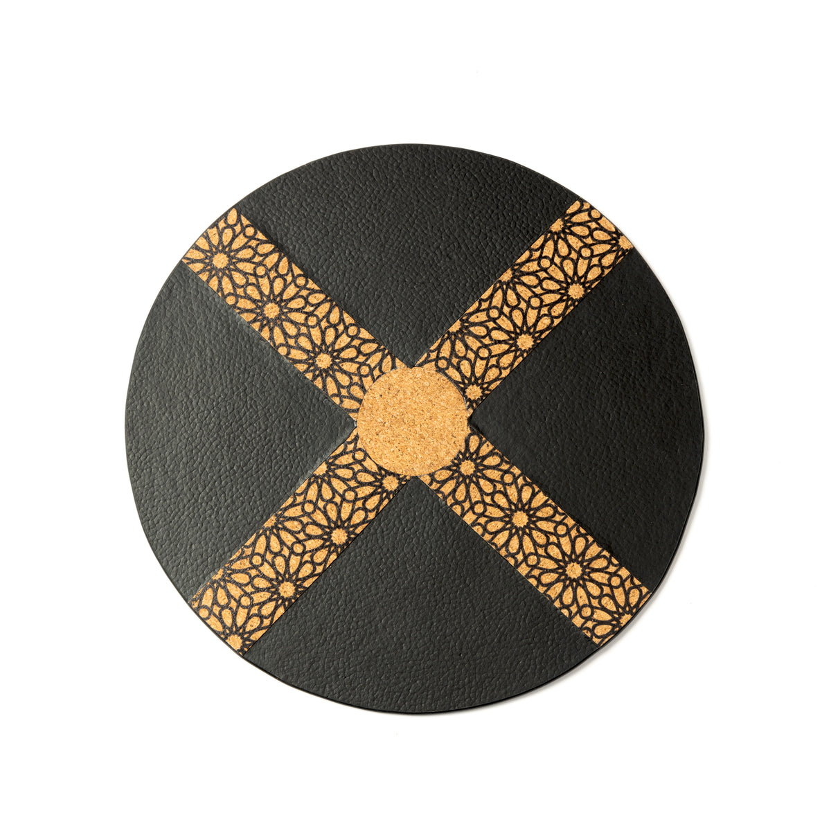 Versatile Mouse Pad - Black &amp; Cork