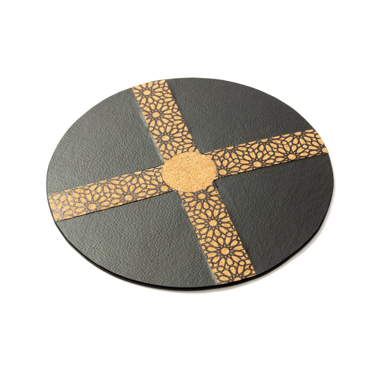 Versatile Mouse Pad - Black &amp; Cork