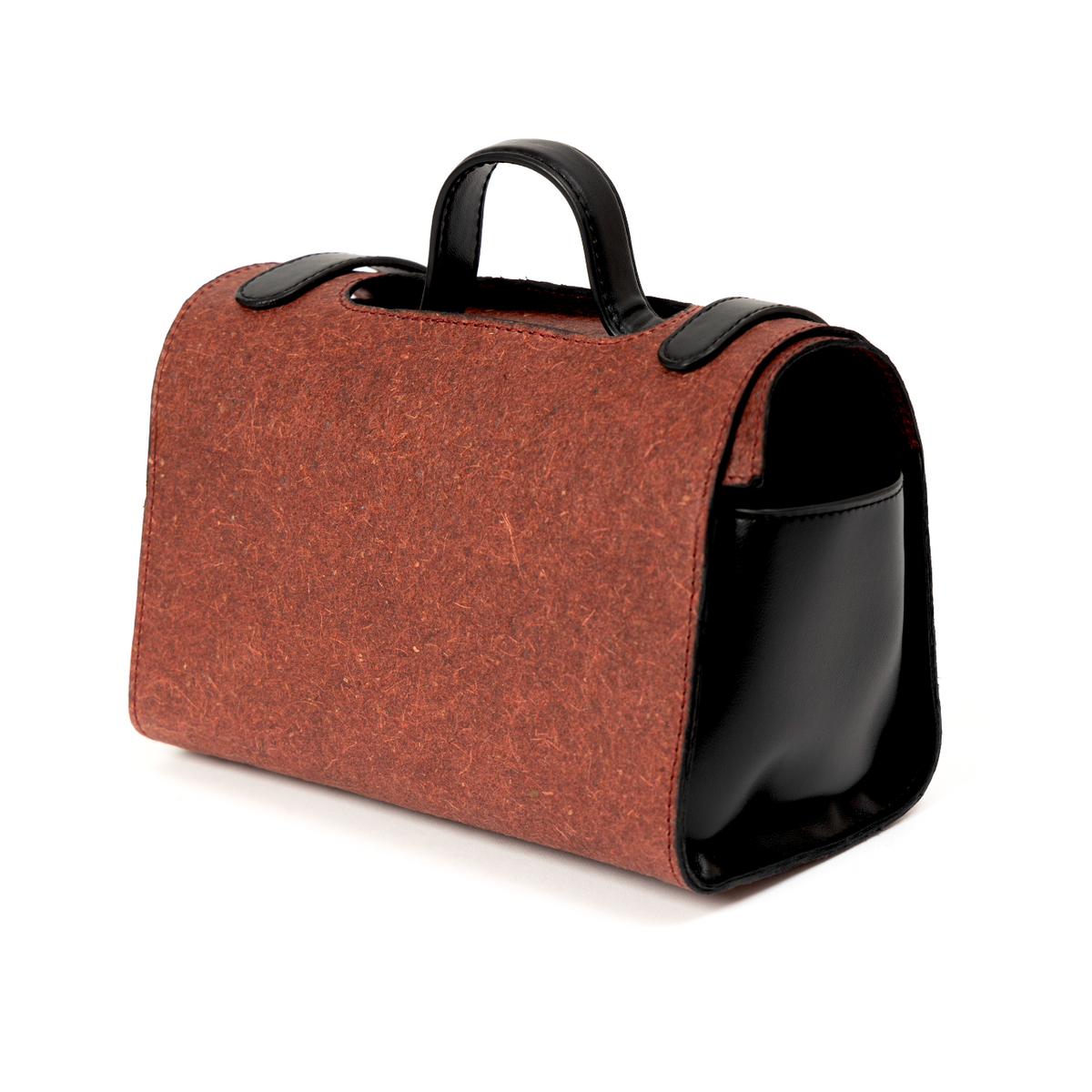 Travel Utility Kit - Madder Red &amp; Black