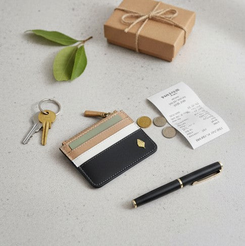 Iris - Grey, White & Almond