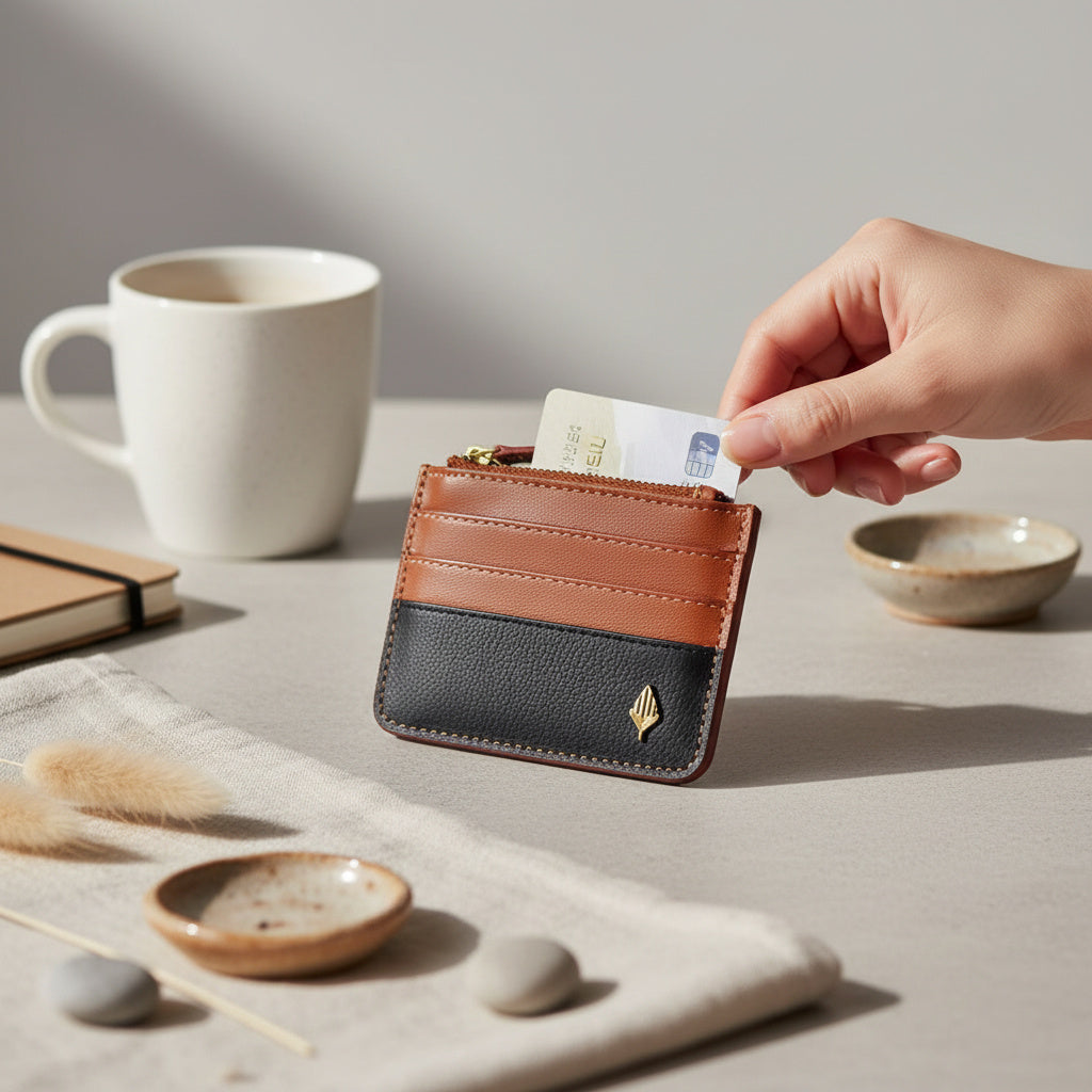 Iris - Gingerbread & Black